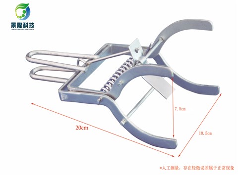 景隆JL-1006有柄直角鼹鼠夹 地老鼠捕捉工具 地鼠夹子