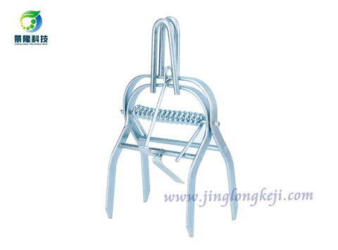 景隆JL-1005有柄圆角鼹鼠夹 瞎鼠地排子治理工具